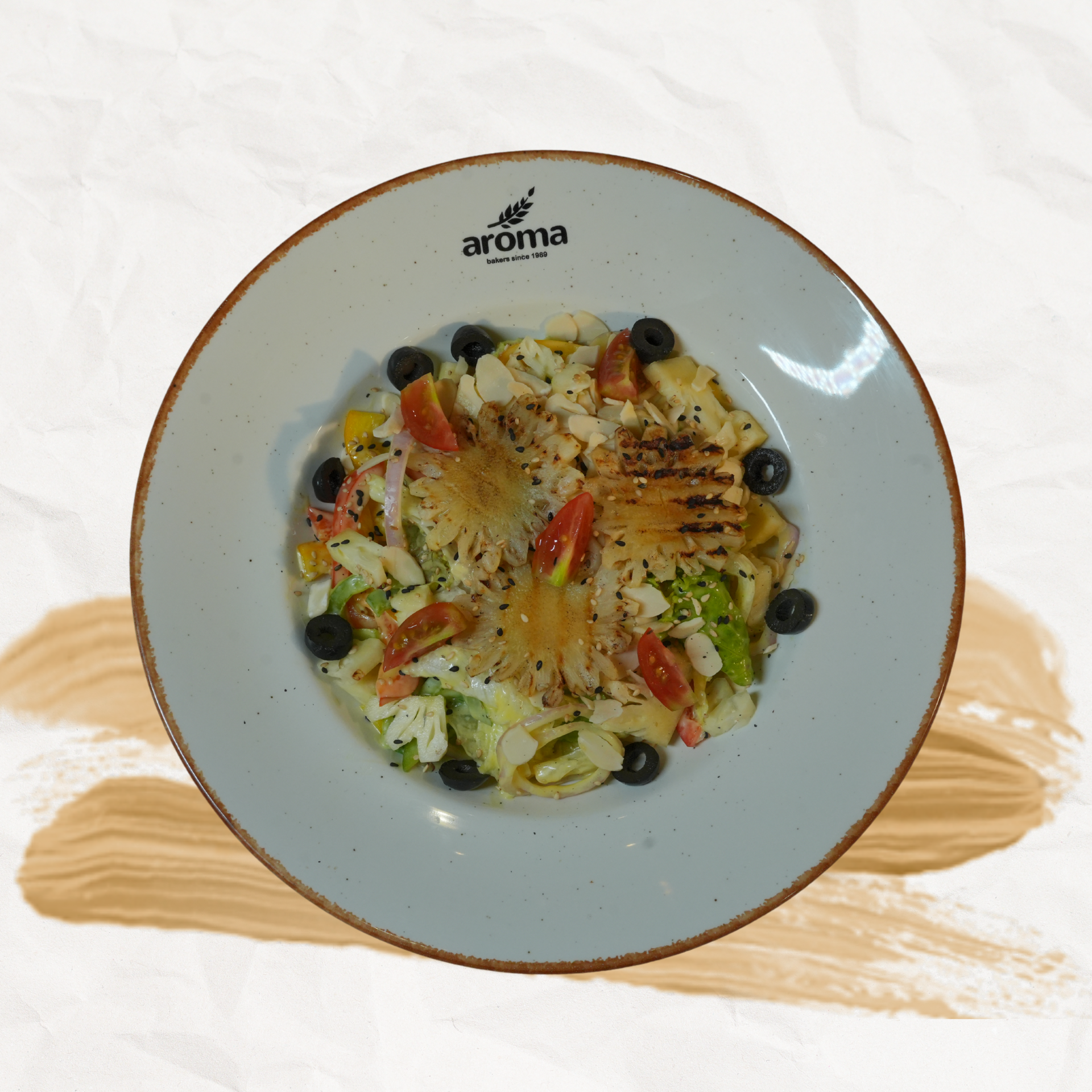 Hawaiian Almond Sesame Salad